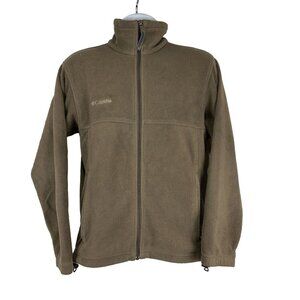 Columbia Sportwear Men's Fleece Jacket Size S Green